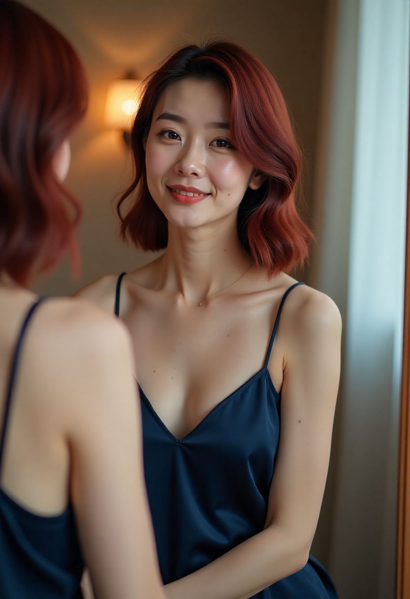 寻找阳光的小女孩